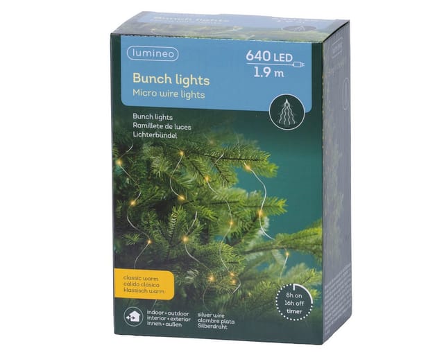 Kaemingk LED-Lichterkette Lumineo Lichtbündel Micro LED
