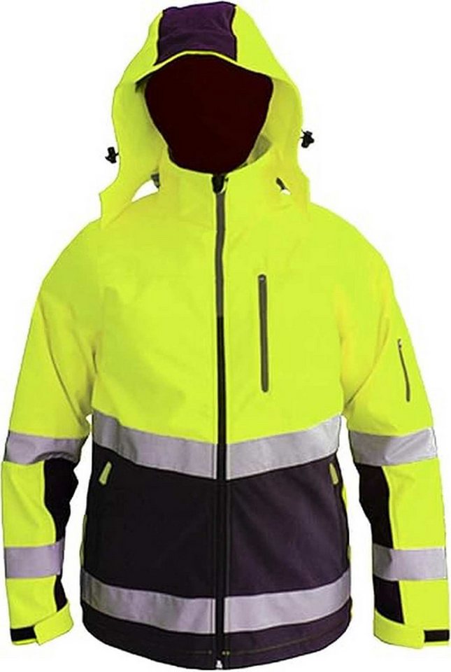 Consorte Arbeitsjacke Funktionale Winter Jacke wasserdicht 3.000 reflektierende Gelb Bild 2