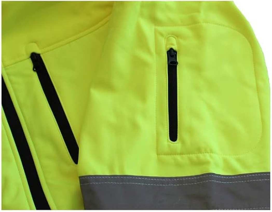 Consorte Arbeitsjacke Funktionale Winter Jacke wasserdicht 3.000 reflektierende Gelb Bild 3