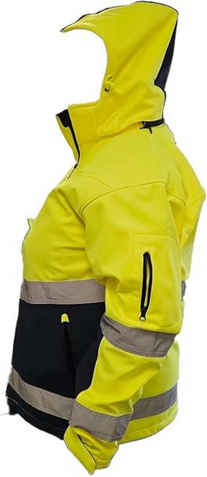 Consorte Arbeitsjacke Funktionale Winter Jacke wasserdicht 3.000 reflektierende Gelb Bild 5