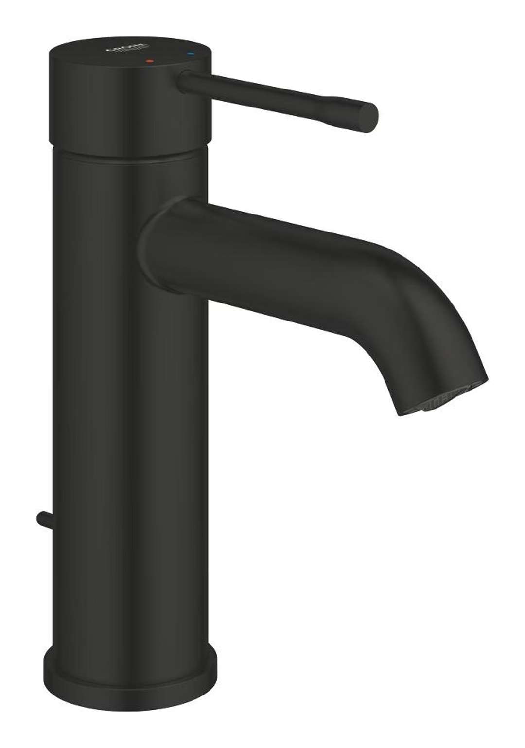 Grohe Essence New - Waschtischarmatur Mit Ablaufgarnitur, Schwarz Matt 235892431
