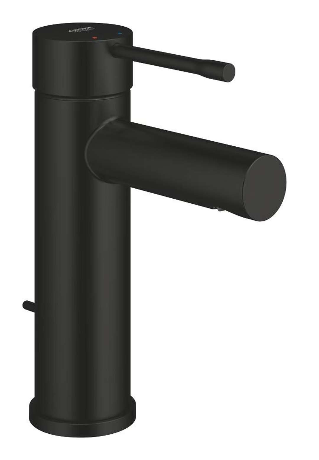 Grohe Essence New - Waschtischarmatur Mit Ablaufgarnitur, Schwarz Matt 328982431