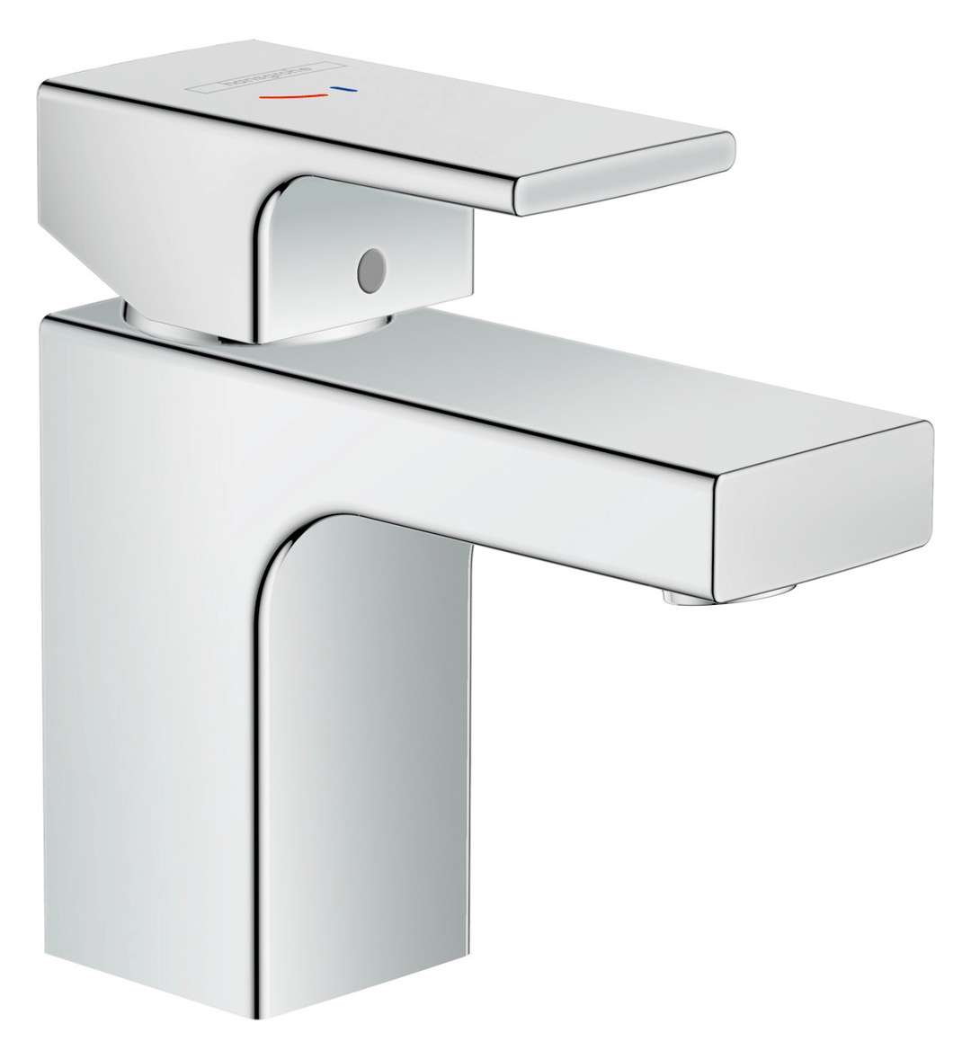 Hansgrohe Vernis Shape - Waschtischarmatur Mit Push-open-ablaufgarnitur, Coolstart, Chrom 71532000