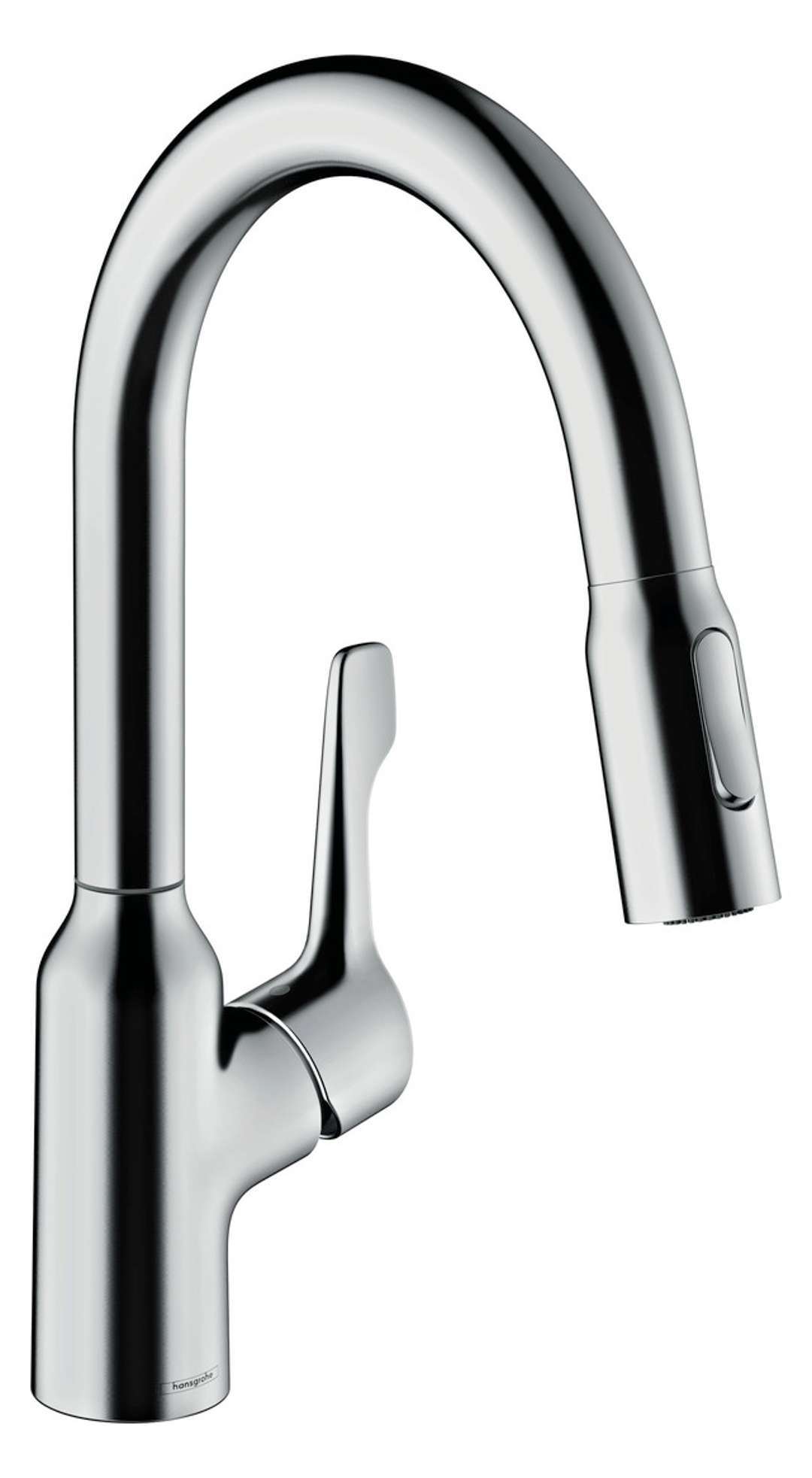 Hansgrohe Focus M43 - Spültischarmatur Mit Herausziehbarer Brause, Chrom 71811000