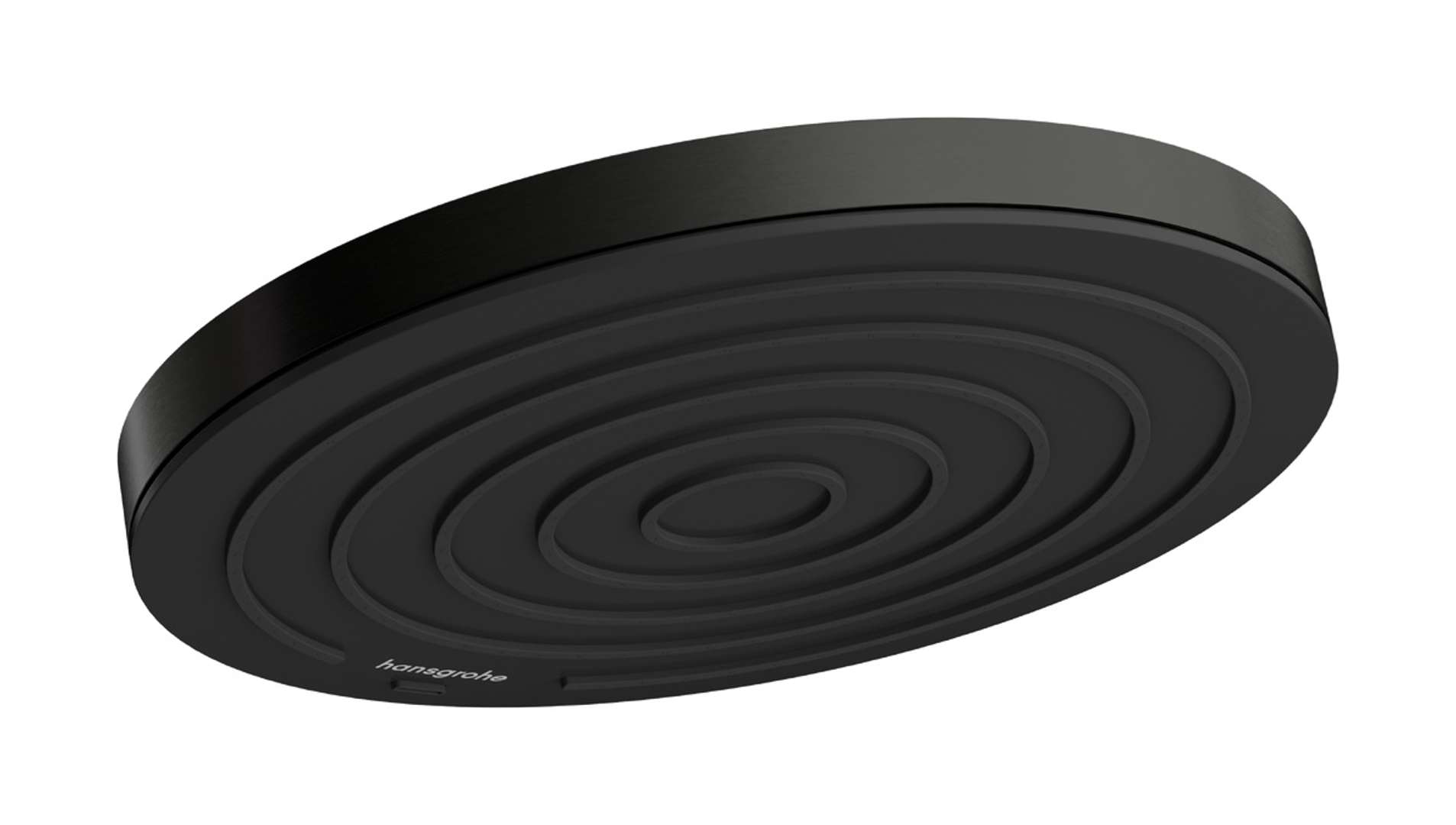 Hansgrohe Pulsify S - Kopfbrause, Durchmesser 26 Cm, Ecosmart, Schwarzchrom Gebürstet 24141340