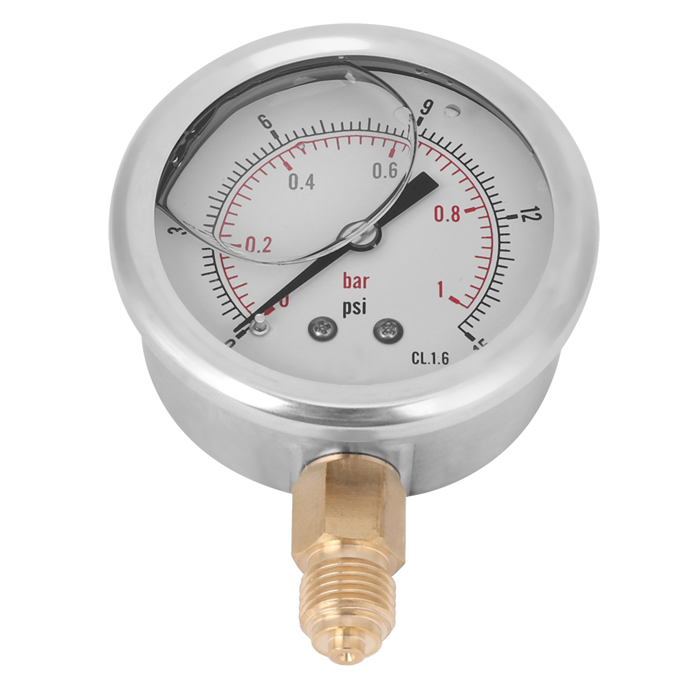 Ts Pgg604-1bar 1/4 Bsp Y60 Radial-öldruckmesser Für Den Maschinenbau Und Die Chemische Industrie