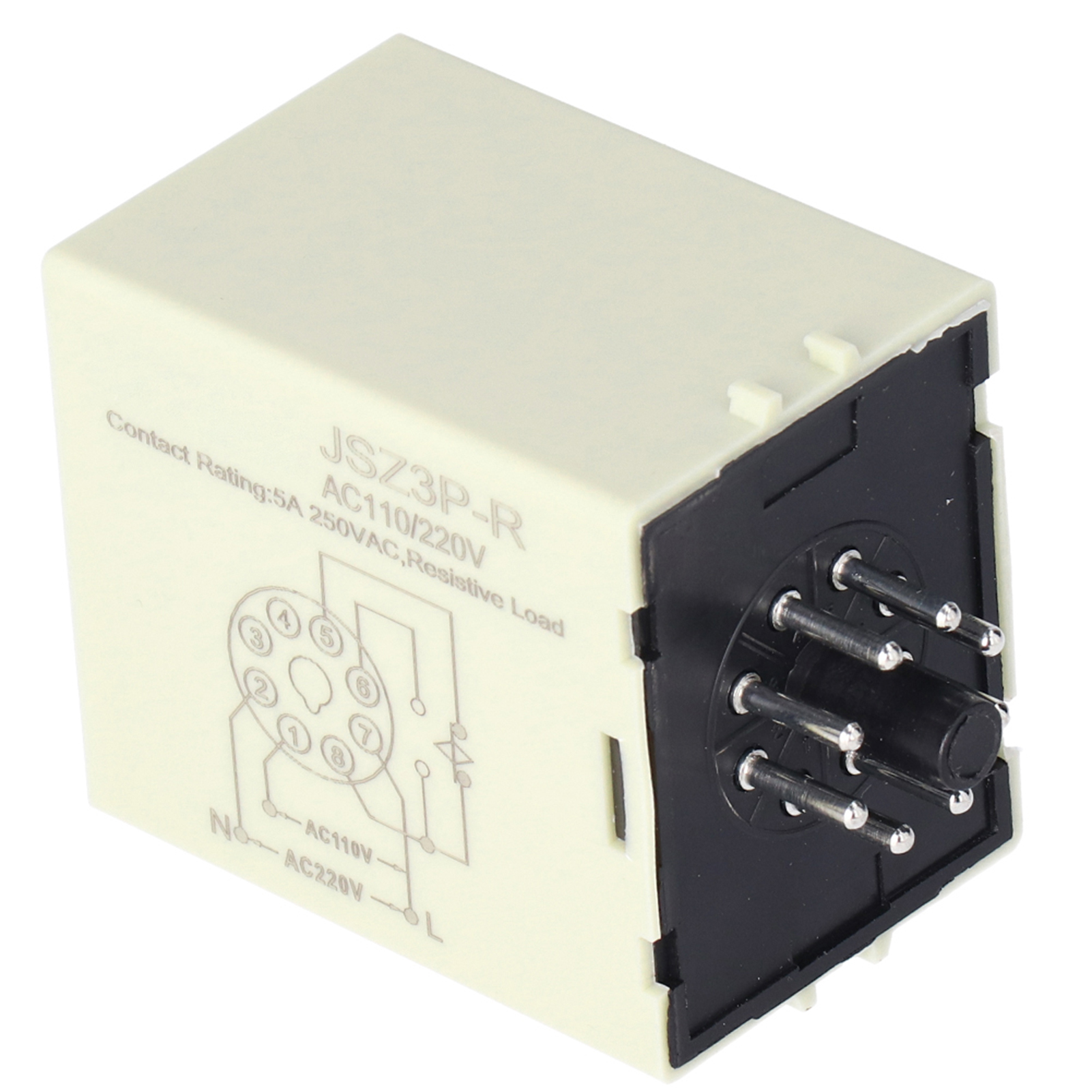 Zeitrelais-steuerung Mit Zyklusverzögerung, Elektronische Bauteile Jsz3p-r Ac110/220v