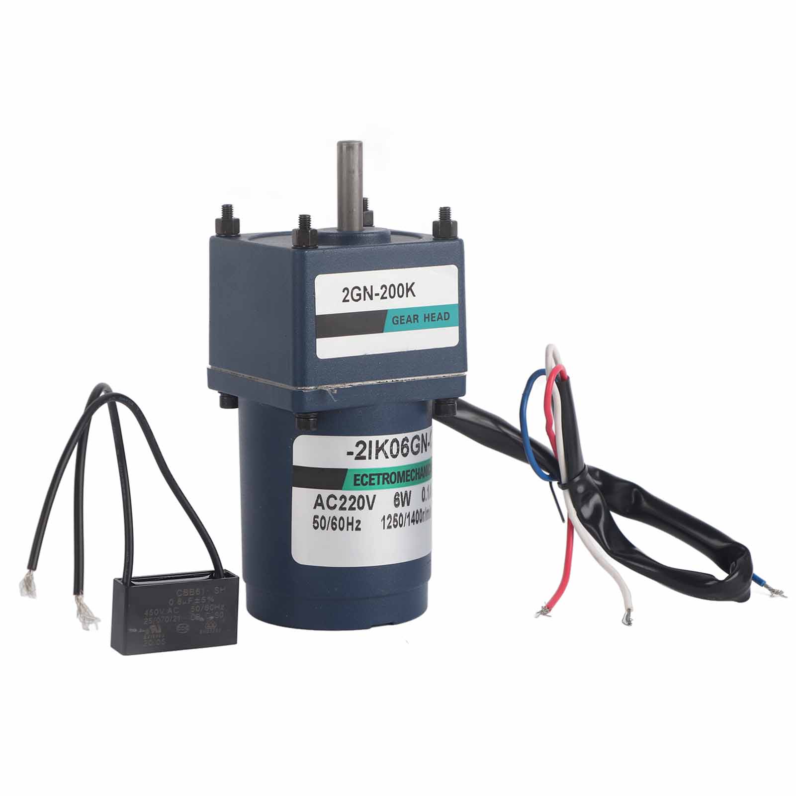 6w Ac220v Mikro-getriebemotor (xd2ik06gnc Konstantdrehzahl) (200)