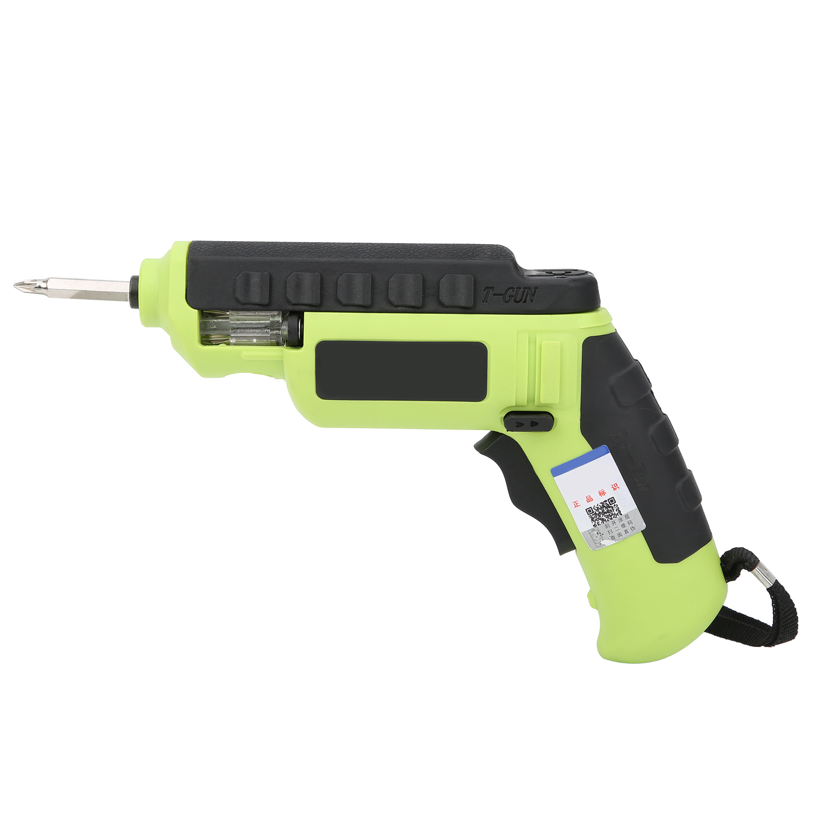 Akku-schraubendreher Mit Led, Pistolengriff, Wiederaufladbar, 1500 Mah, Eu-stecker, 220 V Wechselstrom