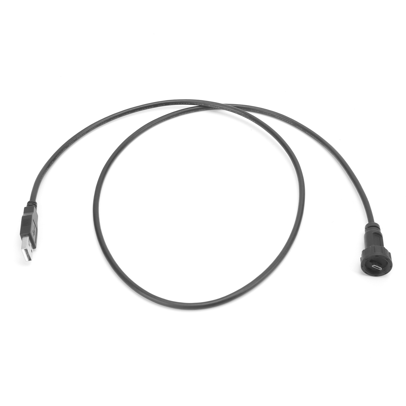 Wasserdichter Usb-anschluss Ip67 Micro Usb 2.0 Stecker Mit Kabel E10mctam/u2am (0,3 Meter)