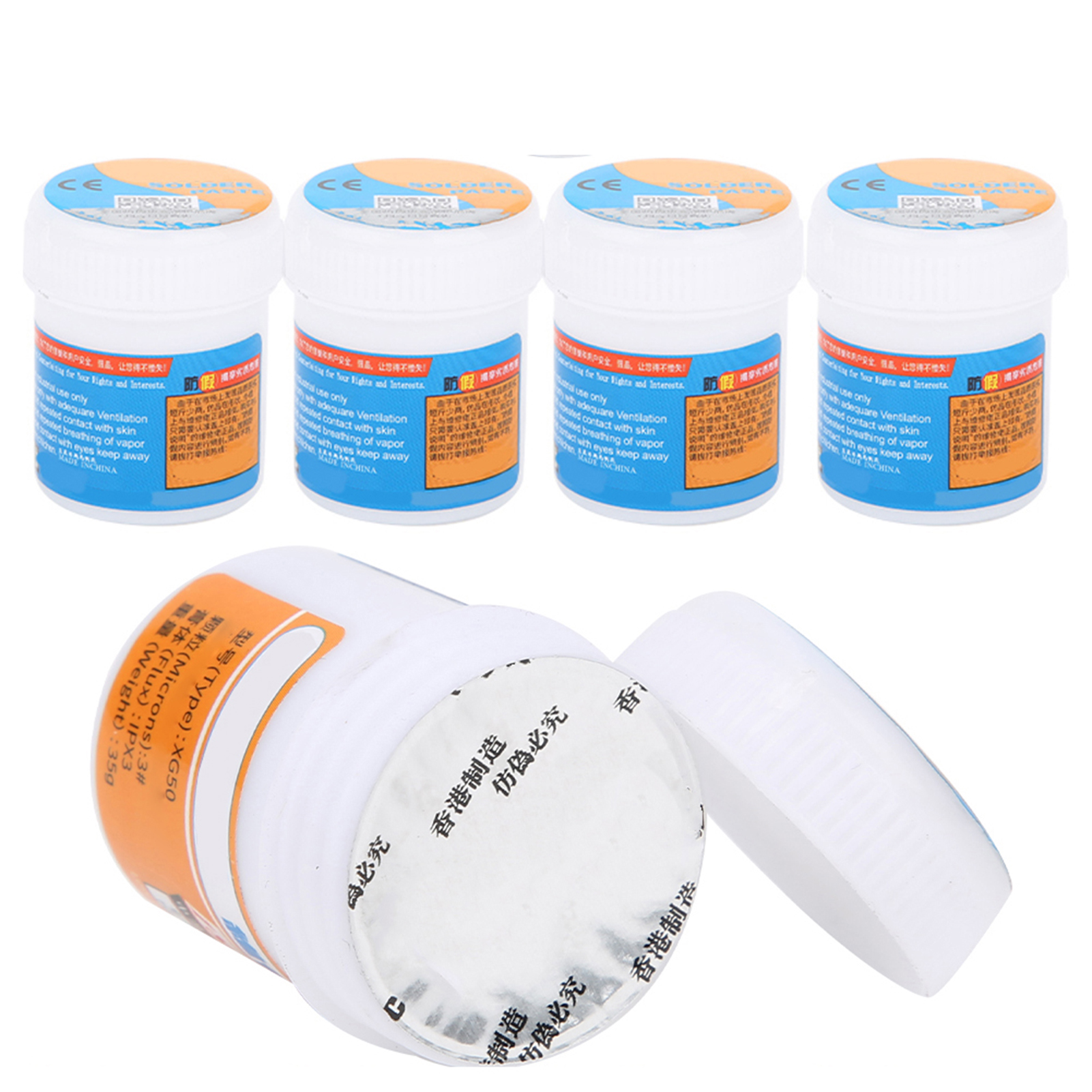 5 Stück Lötpastenflussmittel Xg-50 Zinn Bga Smt Reballing 20–38 Μm Sn63 Ipx3