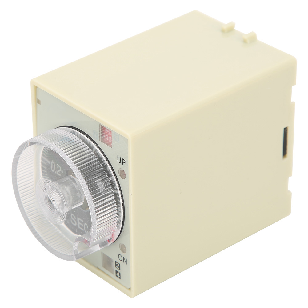 Zeitrelais Mit Drehknopf, Störungsresistentem Polycarbonatgehäuse, St3pa B, 220 V Wechselstrom, 50/60 Hz