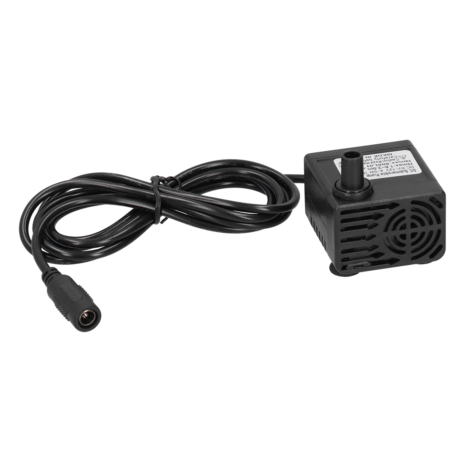 Bürstenlose, Geräuscharme Tauchpumpe Mit Zirkulationsfunktion, Förderhöhe 1,2 M, Förderleistung 500 L/h, 12 V, 5 W