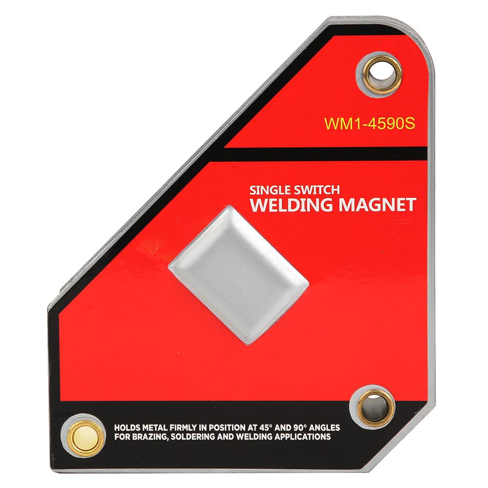 Magnetischer Schweißhalter Mit Festem Winkel Und Einzelschalter, Schweißwerkzeug Wm1-4590s Für 45°- Und 90°-winkel