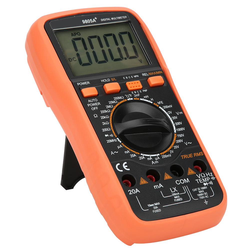 9805a Digitalmultimeter, Temperatur-, Widerstands- Und Kapazitätsmessgerät, Elektrischer Detektor