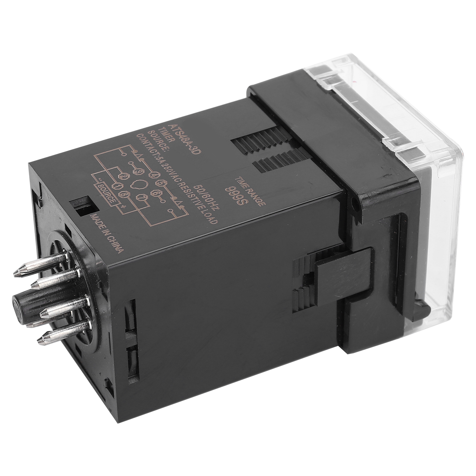 Ats48a-3d Professionelles Zeitrelais, Einstellbare Zyklusverzögerung, Relaissteuerung, 24 V Dc