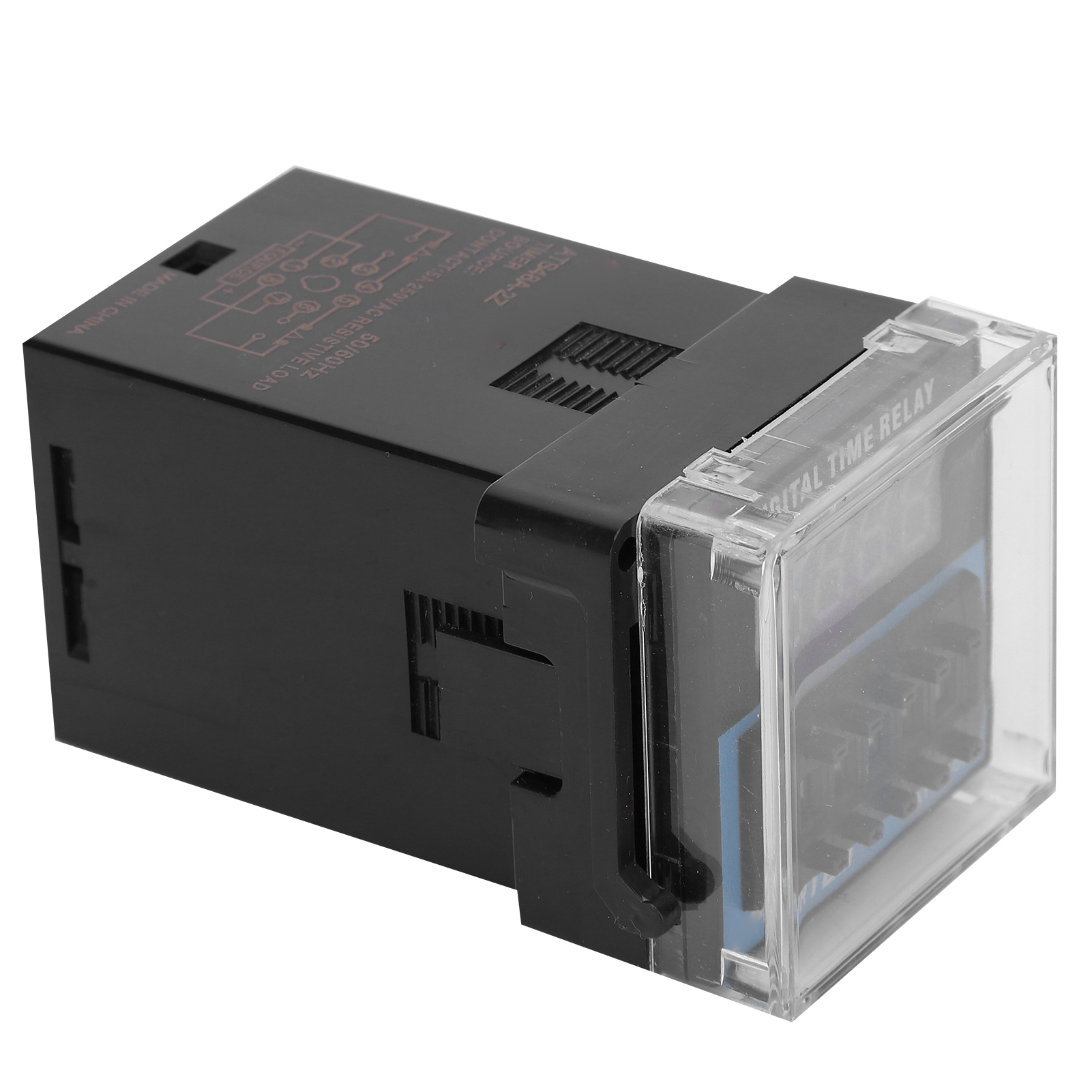Ats48a-2z Professionelles Zeitrelais, Einstellbare Zyklusverzögerung, Relaissteuerung, 12 V Dc