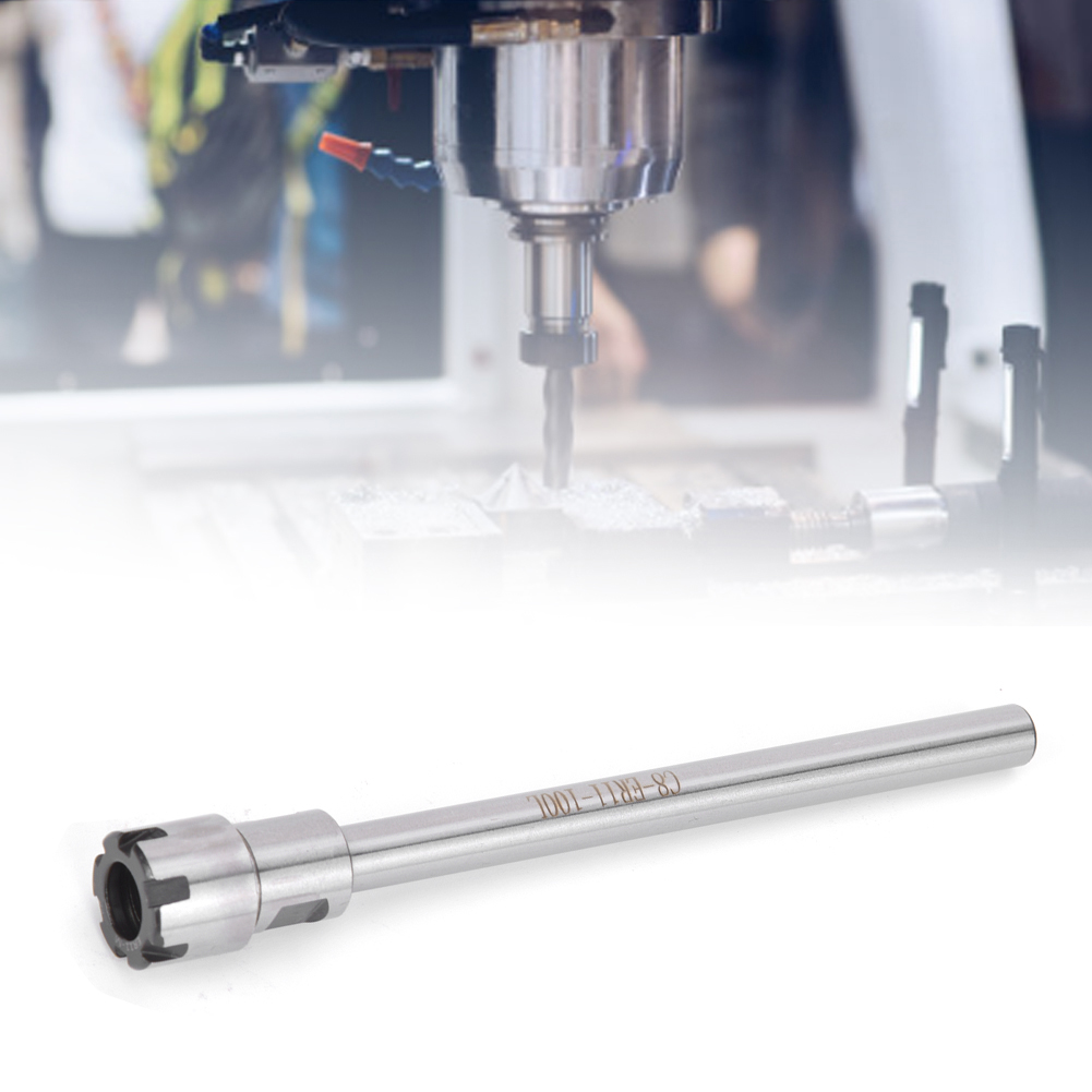 Er11m-100l Spannzangenfutterverlängerung Mit Geradem Schaft Für C8 Fräsfutter