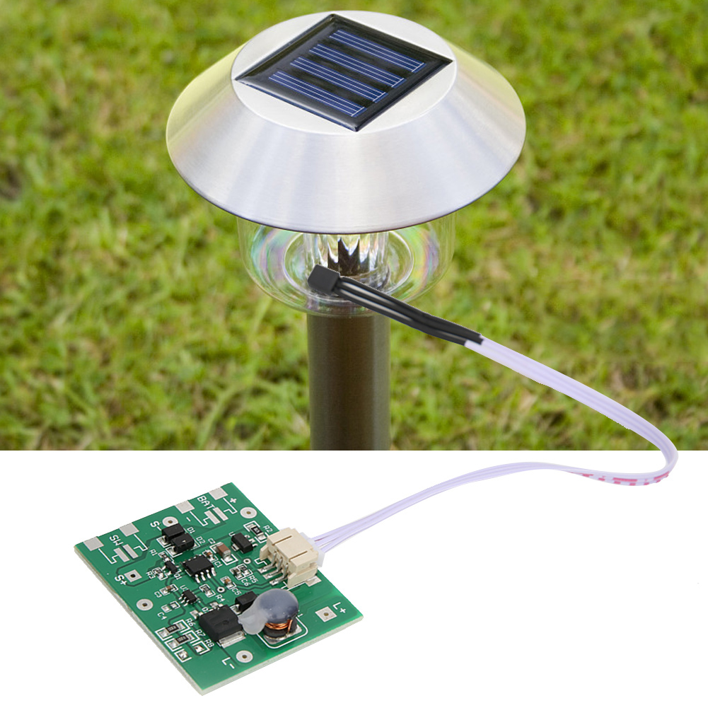 Solarsteuergerätmodul Mit Lithiumbatterie, Einstellbarer Helligkeit Und Fernbedienung