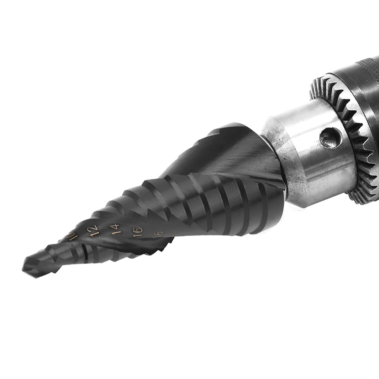 Nitrierter Stufenbohrer, 6-30 Mm, Konisch, Für Hss-blechlöcher