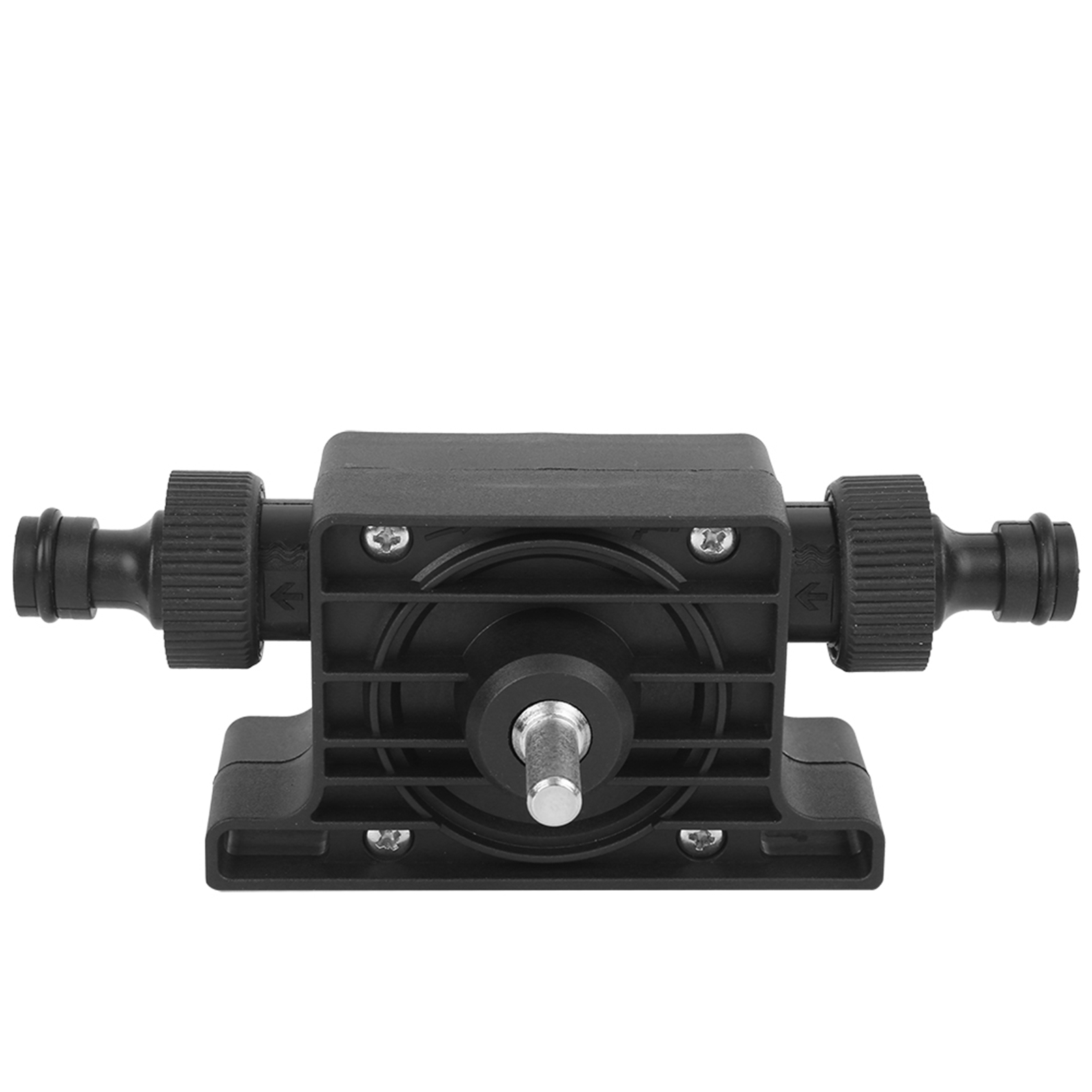 Tragbare Elektrische Bohrmaschinenpumpe, Kompakte 2-port-wasser- Und Ölpumpe, Schwarze Ölpumpe