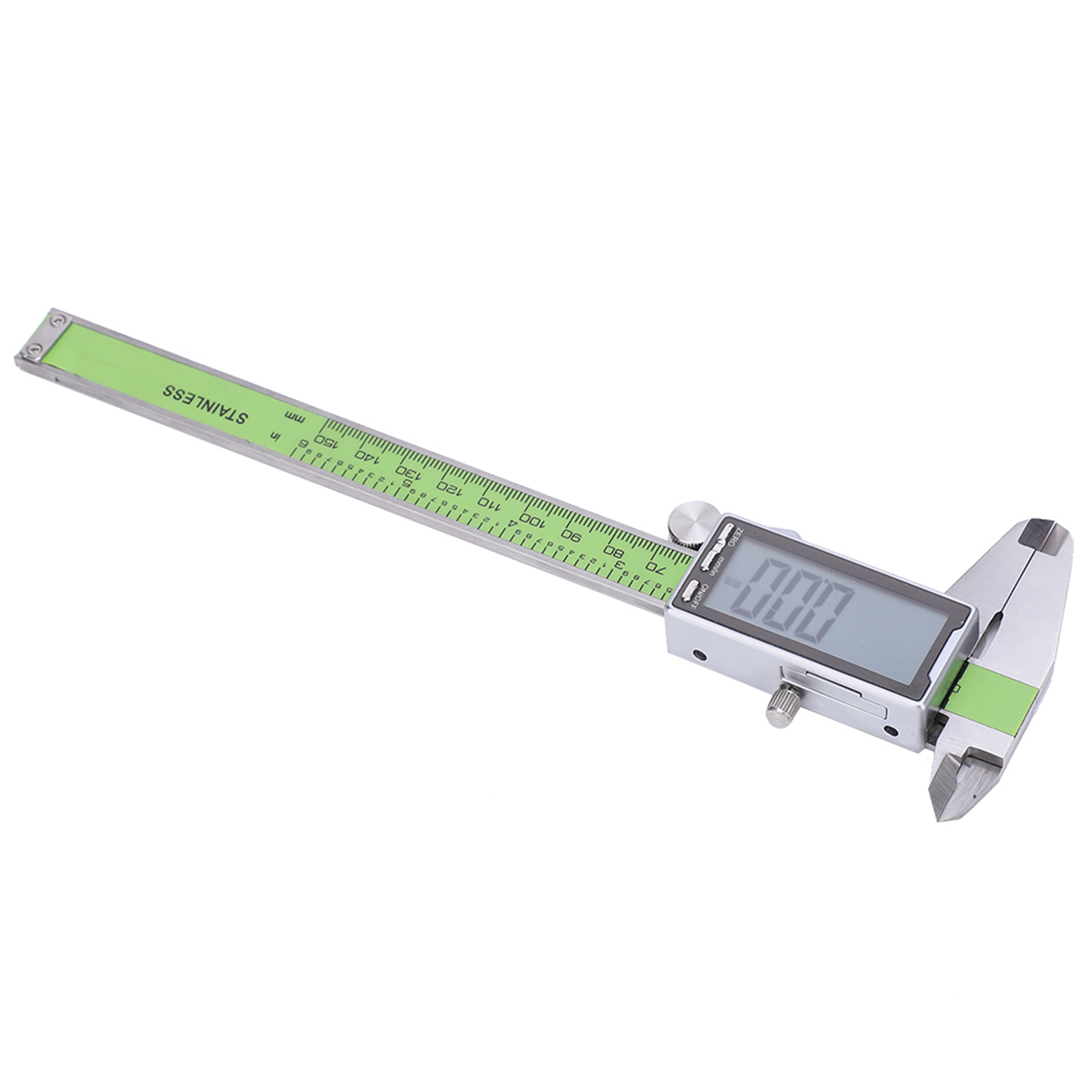 Digitaler Messschieber, Präzises Elektronisches Lineal Aus Robustem Edelstahl, 150 Mm