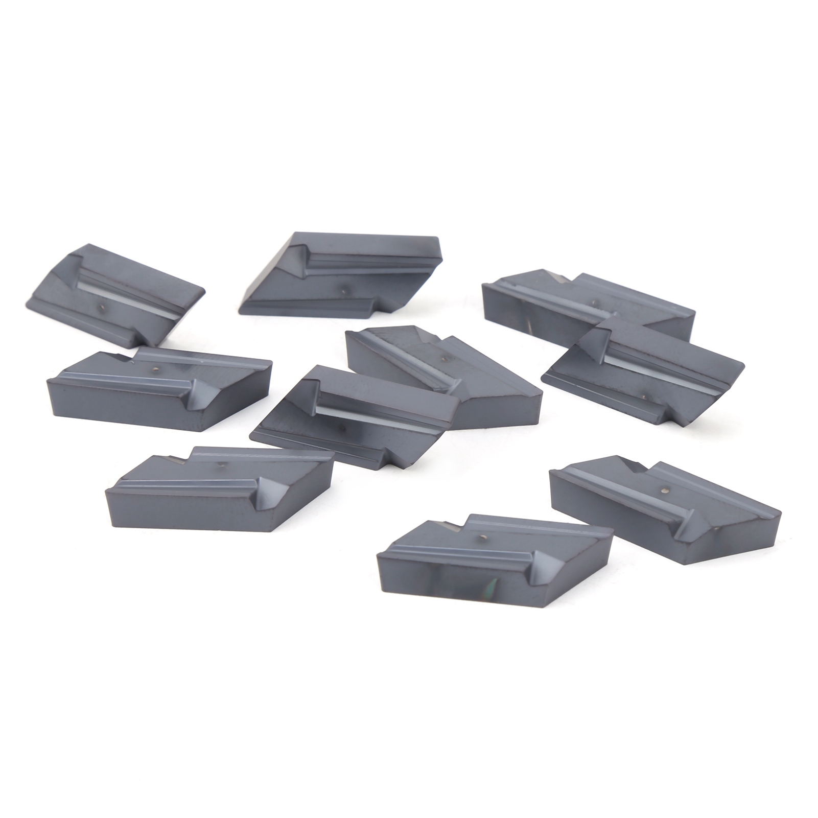 10 Stück Wendeschneidplatten Für Cnc-drehmaschinen Aus Vollhartmetall Knux160405r-11 Lf6018