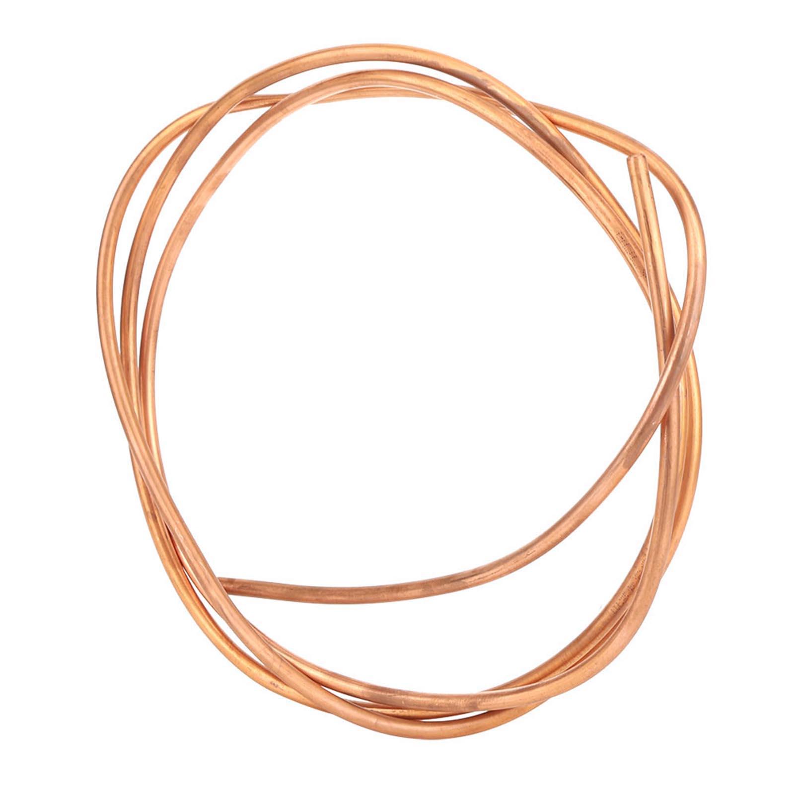 Kupferrohr C1100 T2, Flexible Spirale, 2 M, Für Klimaanlagen Und Kühlschränke, Außendurchmesser 6 Mm / Innendurchmesser 5 Mm