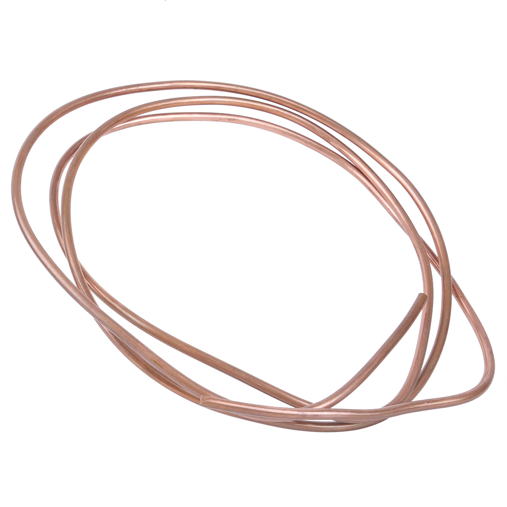 Kupferrohr C1100 T2, Flexible Spirale, 2 M, Für Klimaanlagen Und Kühlschränke, Außendurchmesser 5 Mm / Innendurchmesser 3 Mm