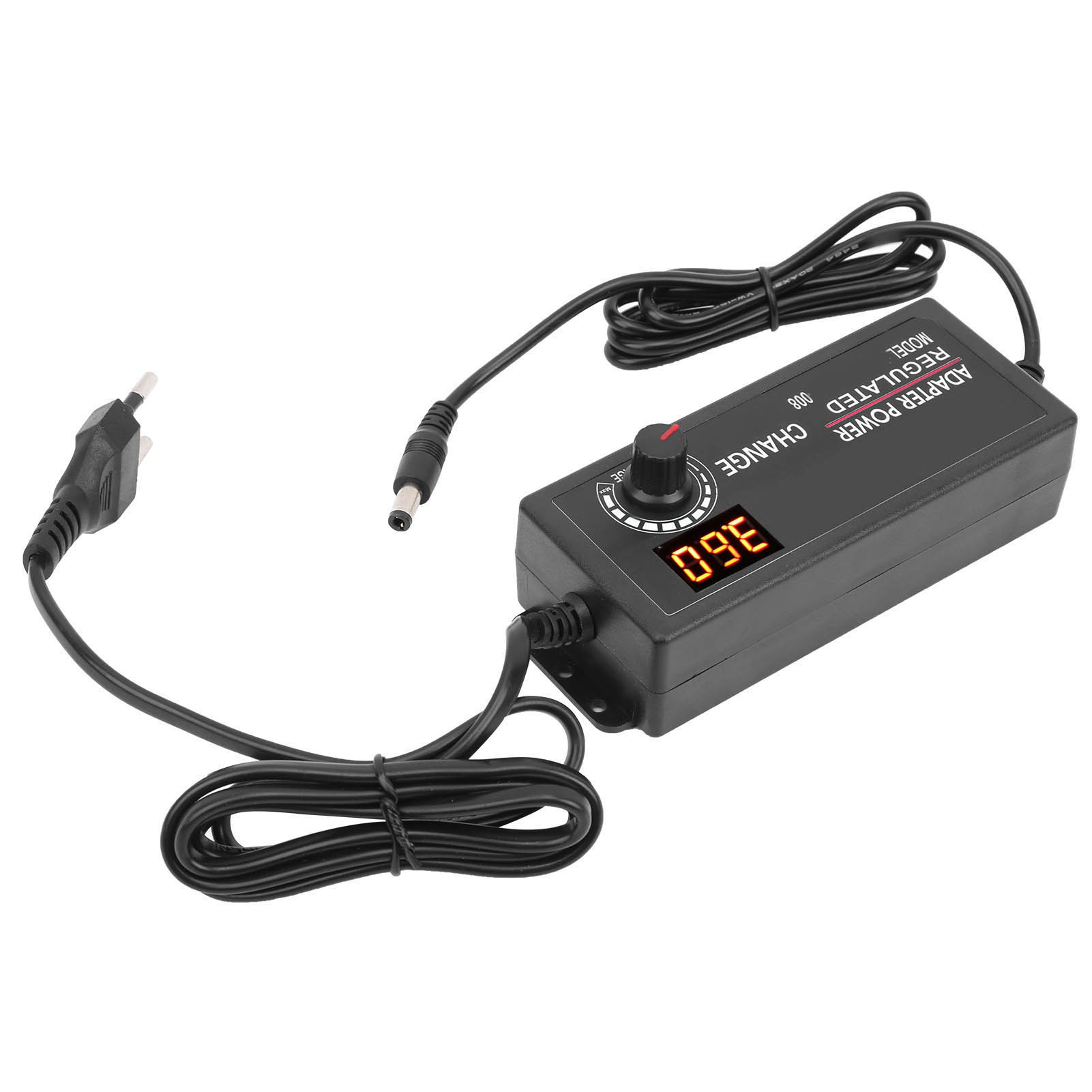 3–24 V, 3 A, Einstellbarer Spannungsregler, 72 W, Gleichstromregler, 110–240 V Wechselstrom, Eu-stecker