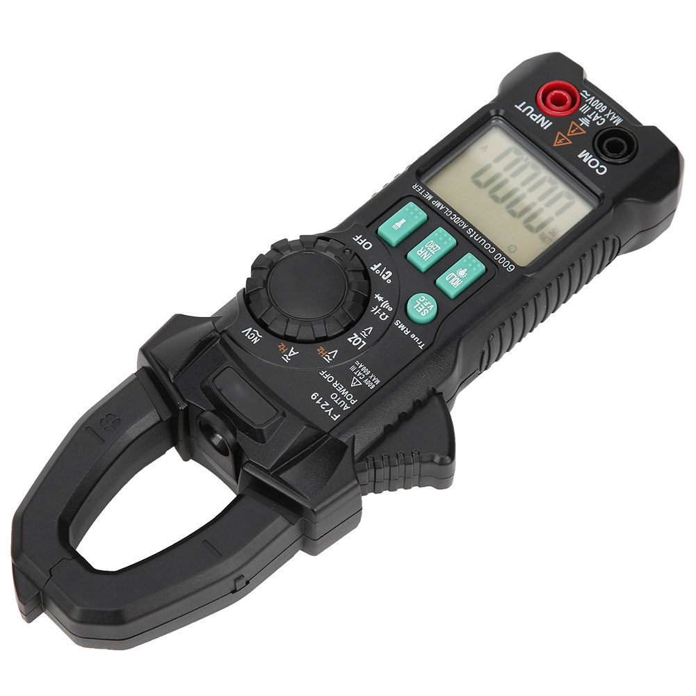 Fy219 Zangenmessgerät Hochpräzises Digitales Multimeter Tester Zur Messung Von Spannung, Strom Und Temperatur