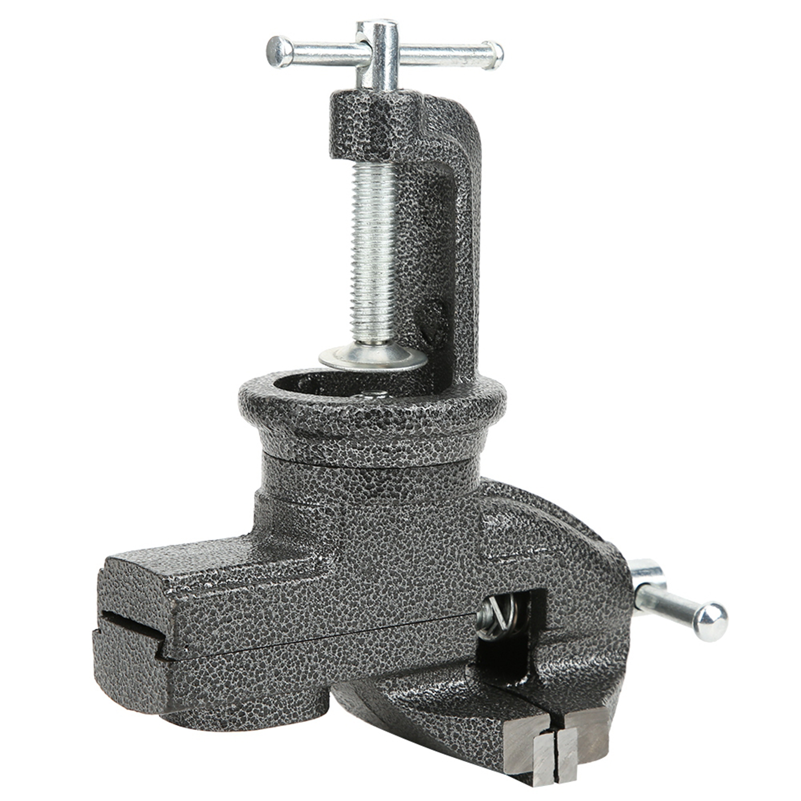 80-mm-schraubstock, 360°-arbeitstisch, Miniatur-gusseisenklemme, Werkstattausrüstung