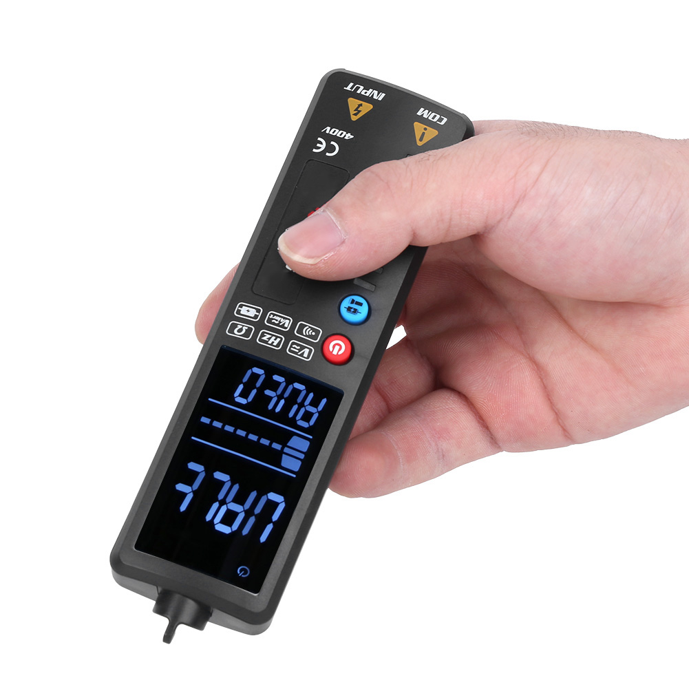Lcd-digitalmultimeter Mit Zwei Betriebsmodi: Spannungsmessung, Widerstandsmessung Und Frequenzmessung