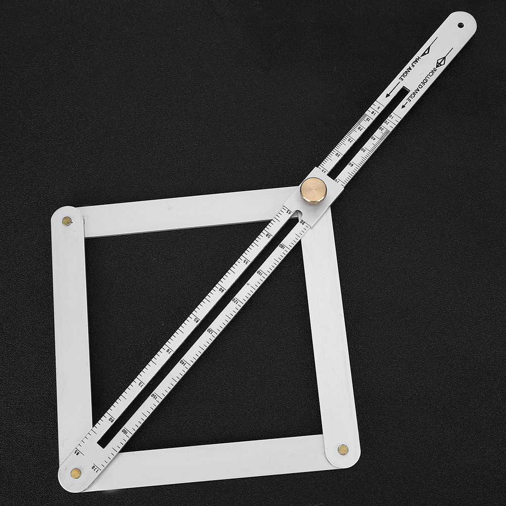 Goniometrisches Lineal, Multifunktionales Diagonalprofilometer Für Decken, 4-facher Winkelmesser