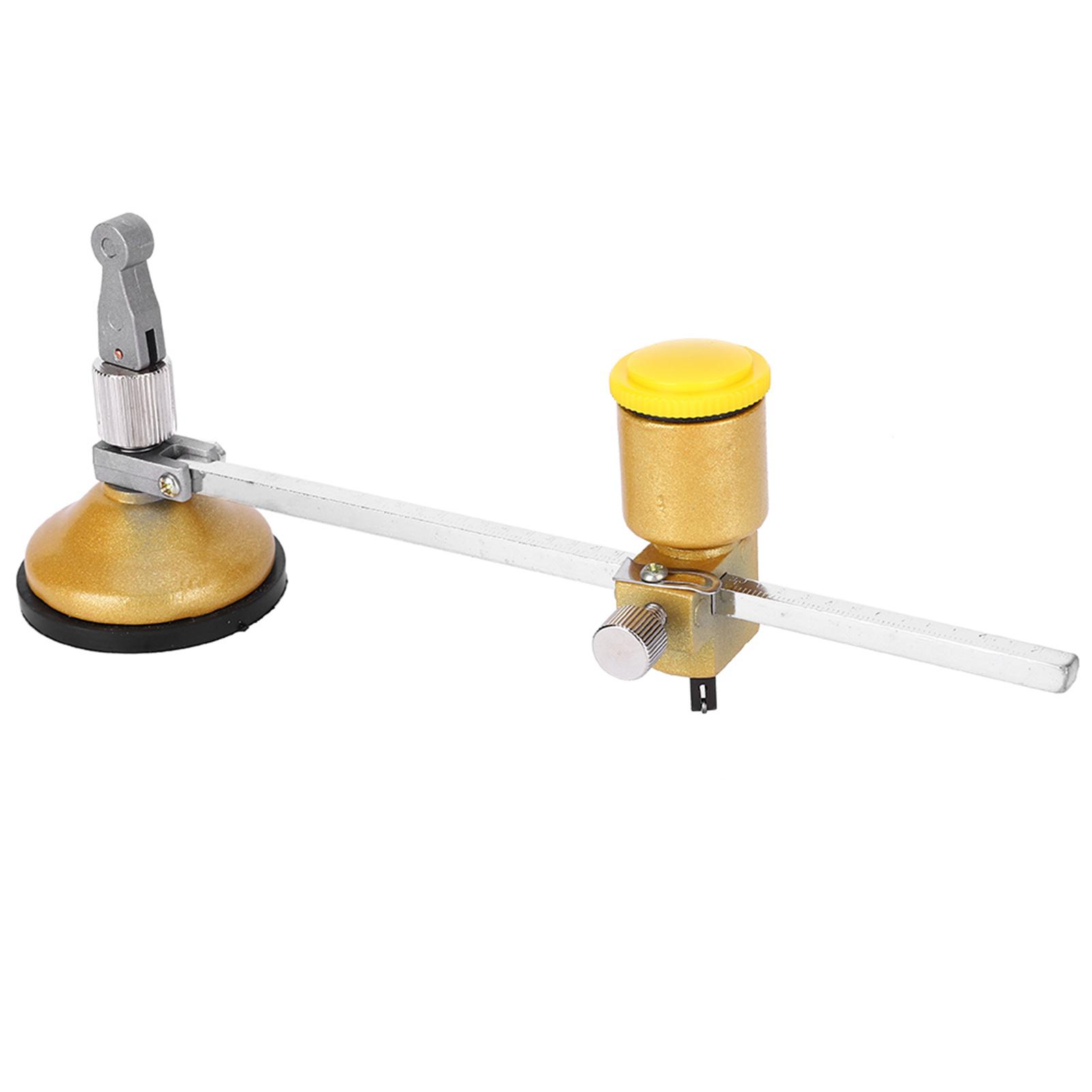 360° Drehbarer Glaskreisschneider Mit Zirkel, Durchmesser 40 Cm, Verstellbarer Kreisschneider