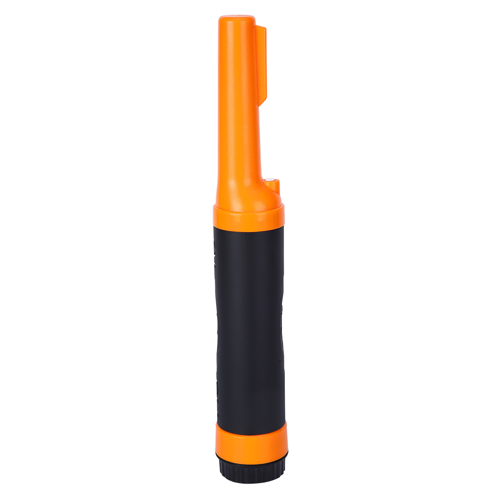 Hs-10 Tragbarer, Wasserdichter Metalldetektor, Hand-schatzsucher Mit Lcd-display, Orange