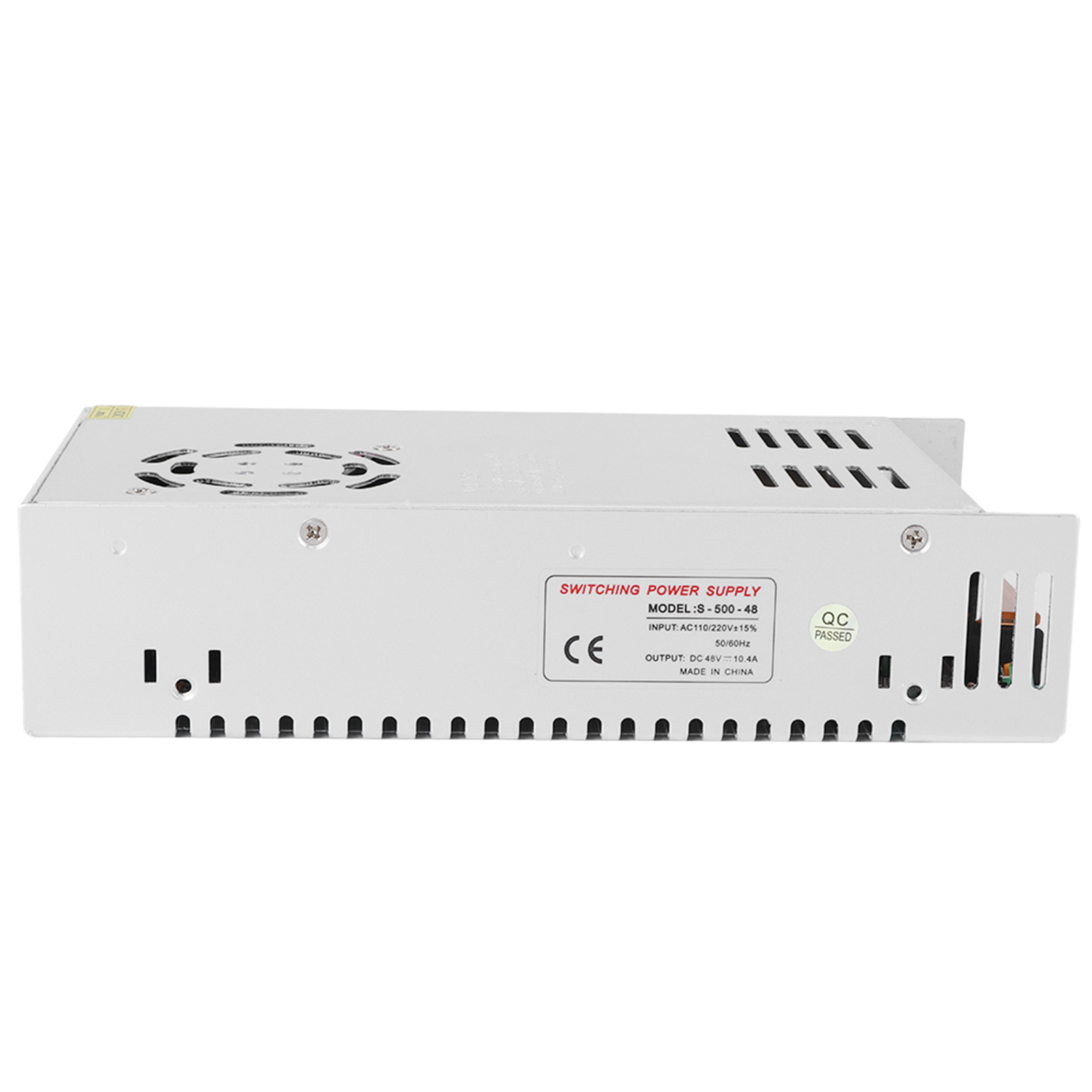Schaltnetzteil Aus Aluminiumlegierung, 48 V Gleichstrom, Led-streifenbeleuchtung Für 3d-drucker, S'500'48 (48 V/10,4 A/500 W), 110/220 V Wechselstrom ±15 %