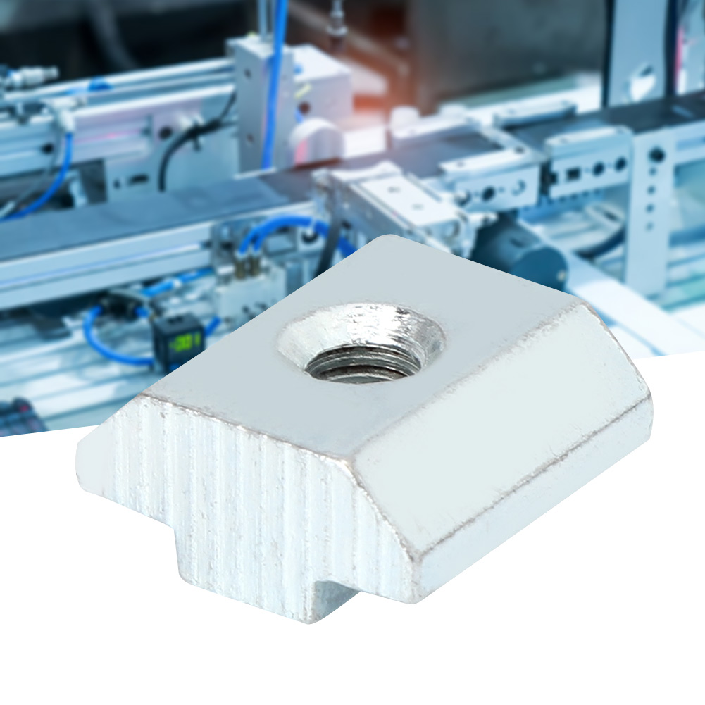 30 T-nut-muttern, Serie 40, Kohlenstoffstahl, Gewinde-gleitmuttern, Blockbefestigungen (m6)
