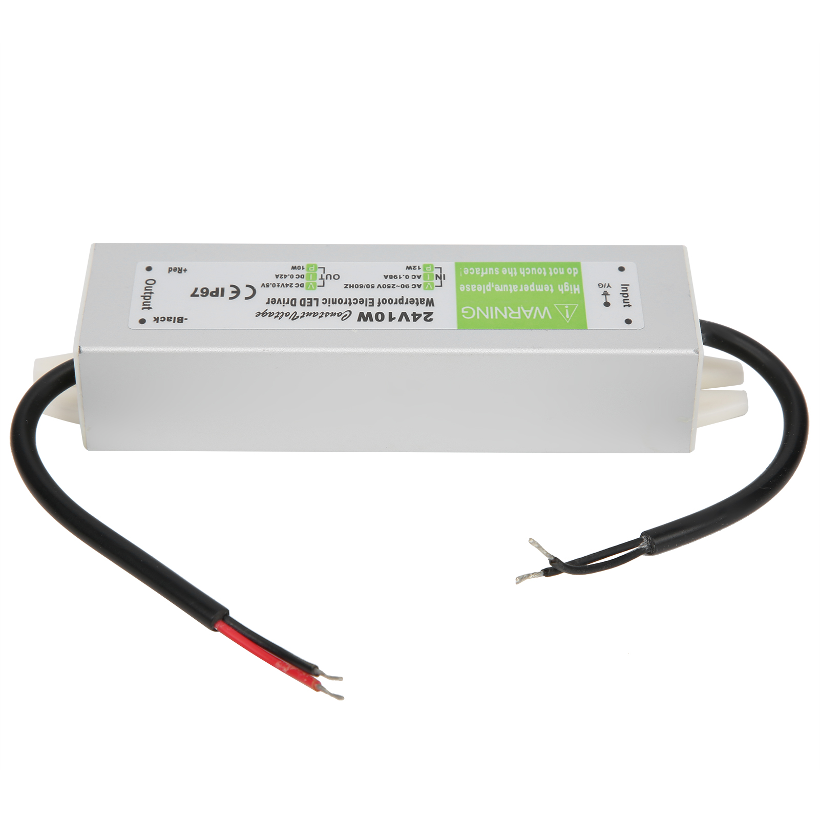 Professionelles, Wasserdichtes Led-netzteil 10 W Ac 90–250 V (50/60 Hz) Dc 24 V