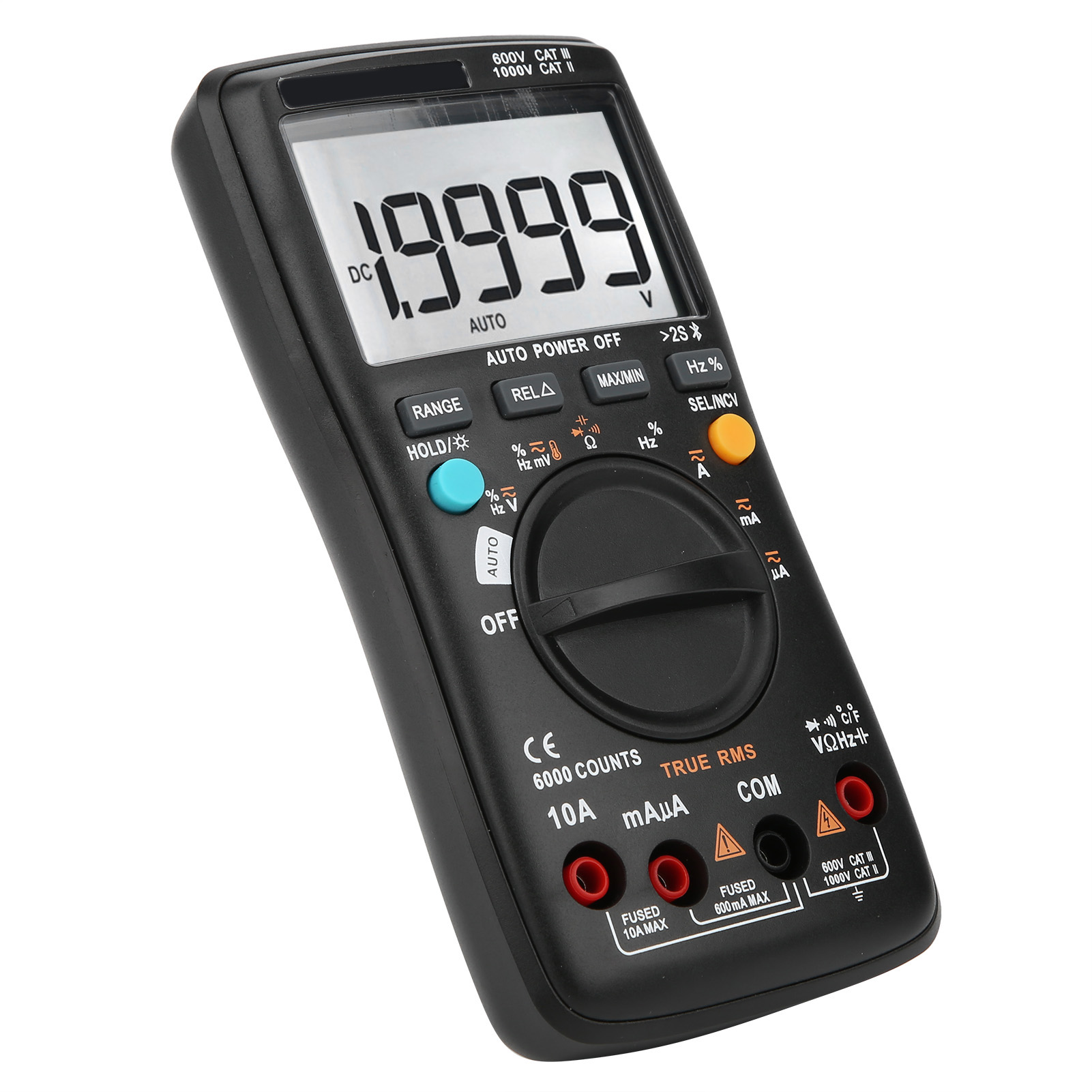 Zt-300ab True Rms Ac/dc Drahtloses Digitalmultimeter, Widerstands-, Kapazitäts- Und Temperaturmessgerät Mit 6000 Messpunkten