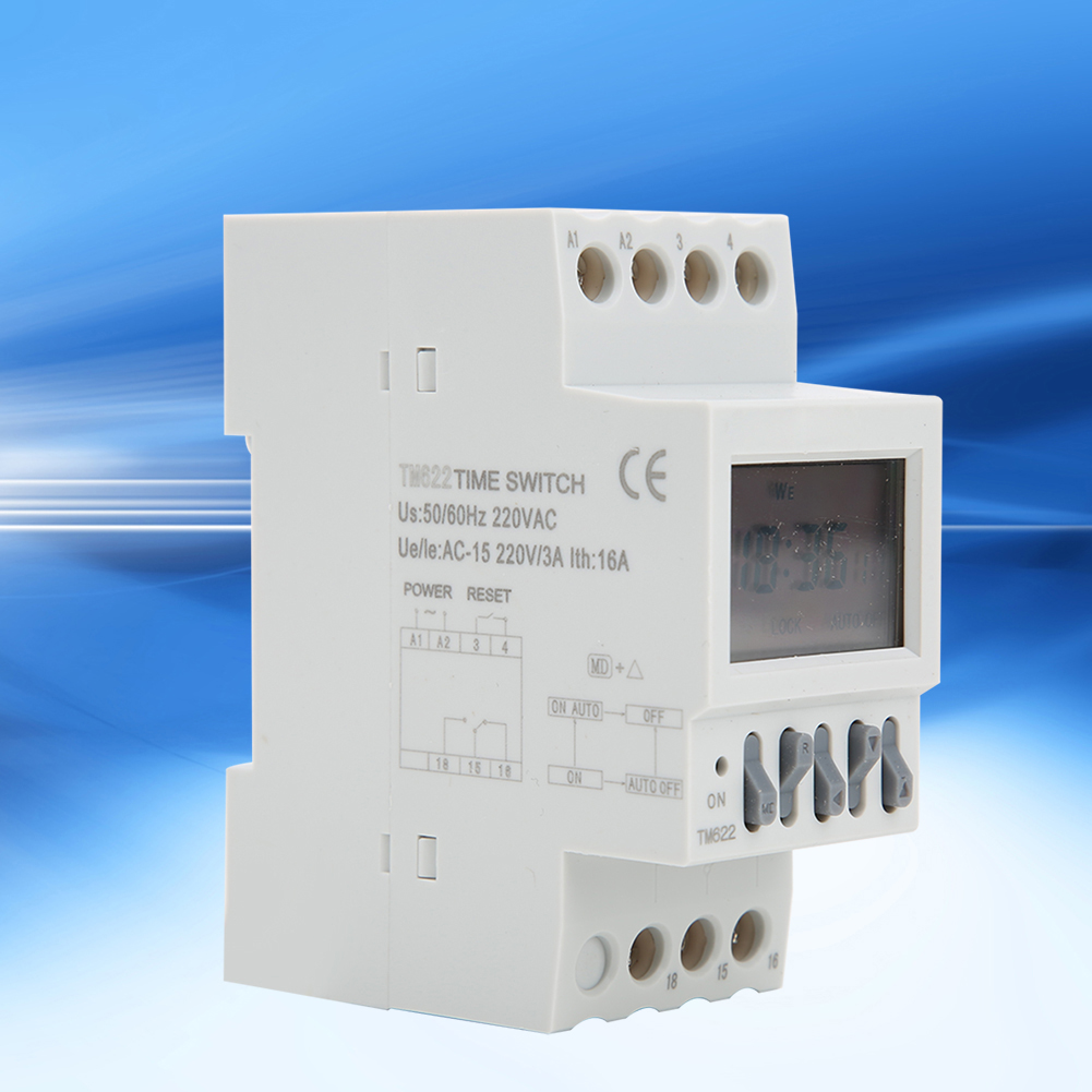 Tm622 Digitaler Countdown-timer, Din-schienenmontage, Ac220v