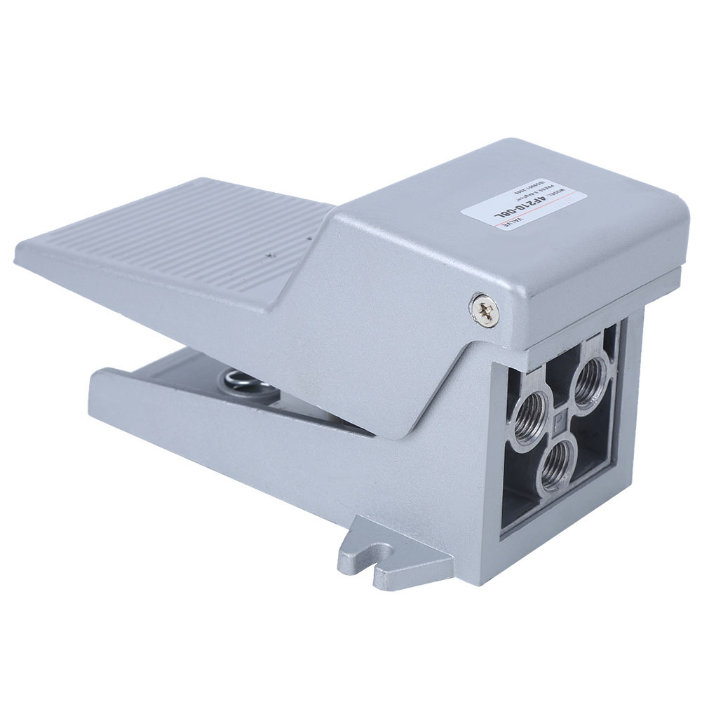 Fußventil, Mechanische Teile, 2-positionen, 5-wege-ventil, Aluminiumpedal, Wegeventil Mit Deckelverriegelung