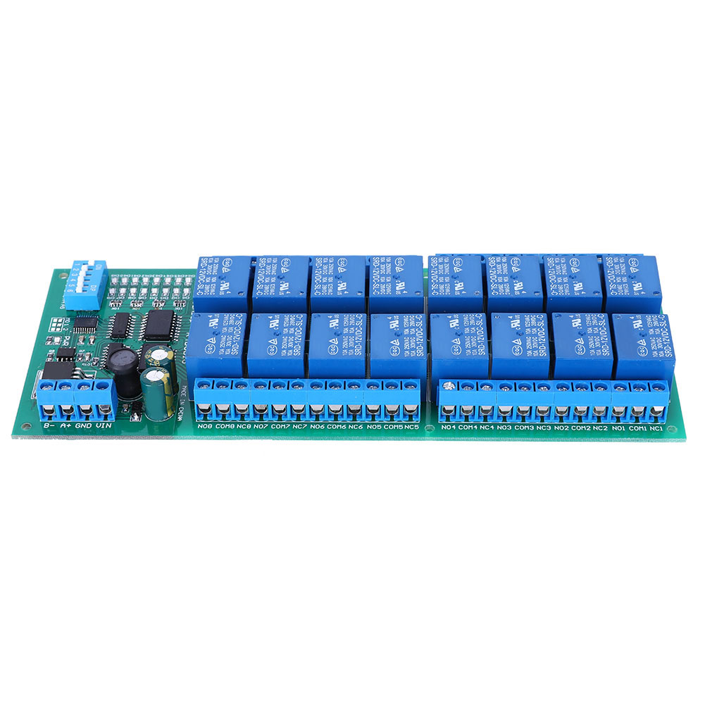 Plc-erweiterungsmodul 12v, 6-kanal, Rs485, Für Fernsteuerung Mit Rtu-protokoll R4d3b16