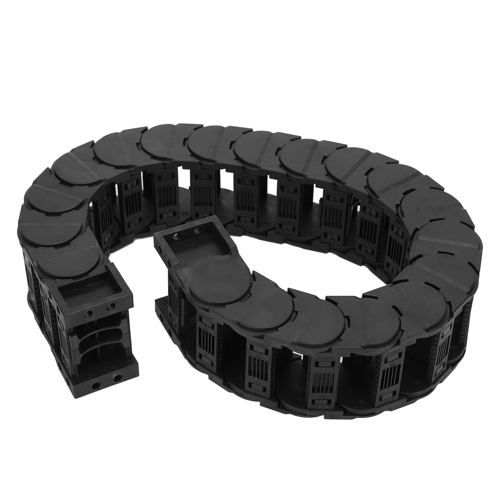 Kabelkette, Geräuschlose Serie, Nylon-kabelführung, Abnehmbar, 0,7 Meter, D30 X 77