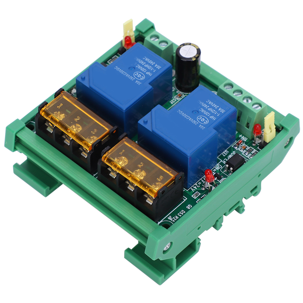 Relaismodul 24 V, 2-kanal, 30 A, Hochleistungs-hochstrom-sps-modul 2rl 24v30a D
