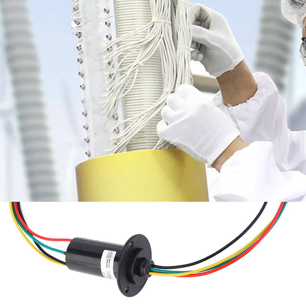 Mw1420 Leitfähiger Schleifring, Elektrischer Kollektorring, 0600 Vac/vdc, 150 U/min, Schutzart Ip51