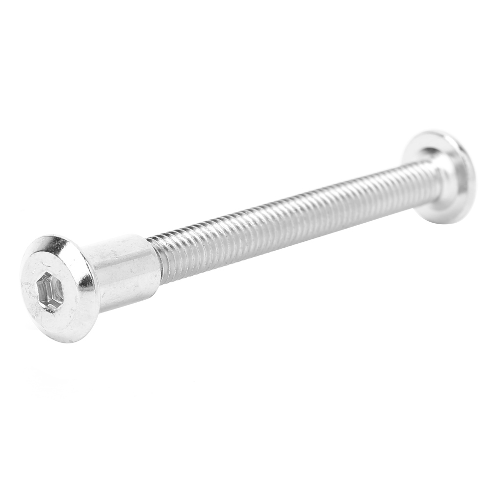 10 Paar Innensechskantschrauben Und Muttern, 12 Mm, Vernickelter Kohlenstoffstahl, M6 X 60