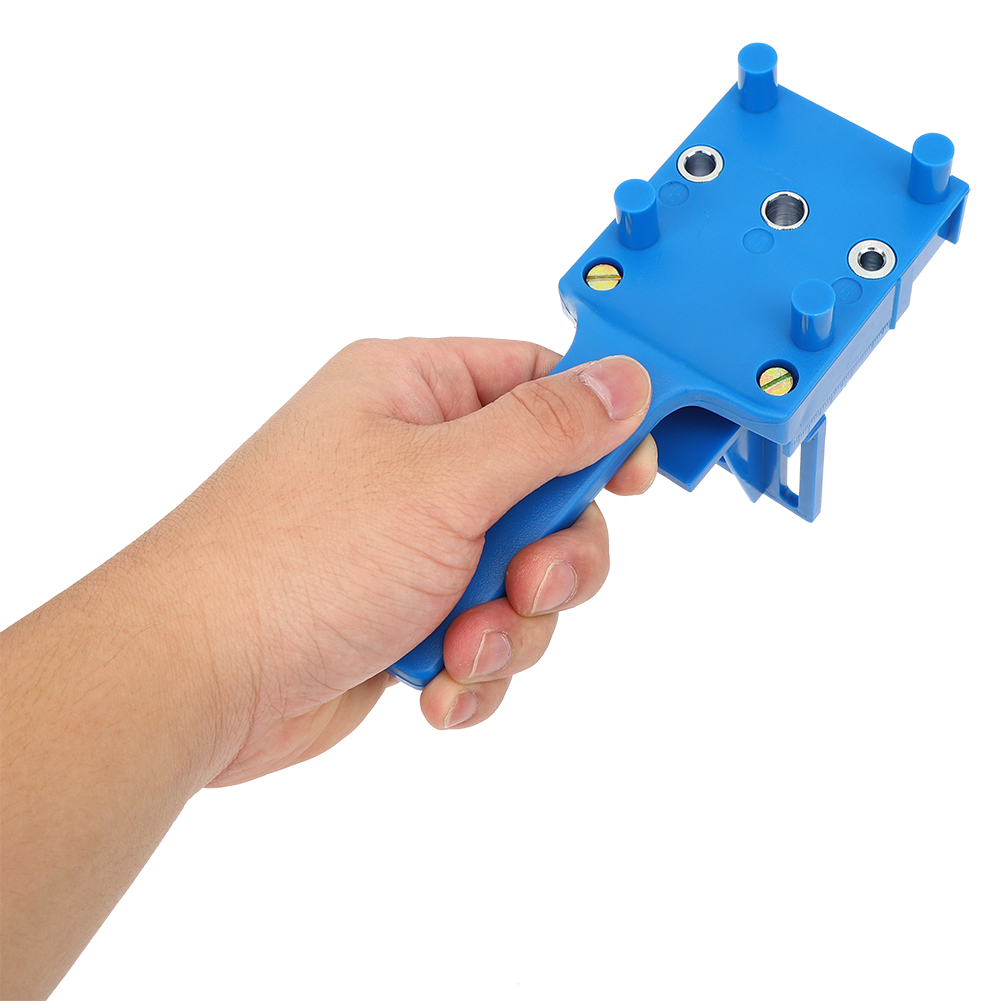 Lochfinder, Gerader Lochfinder, Praktisches Werkzeug Für Holzbearbeitung, Perforation, Heimwerkerbedarf, Blau