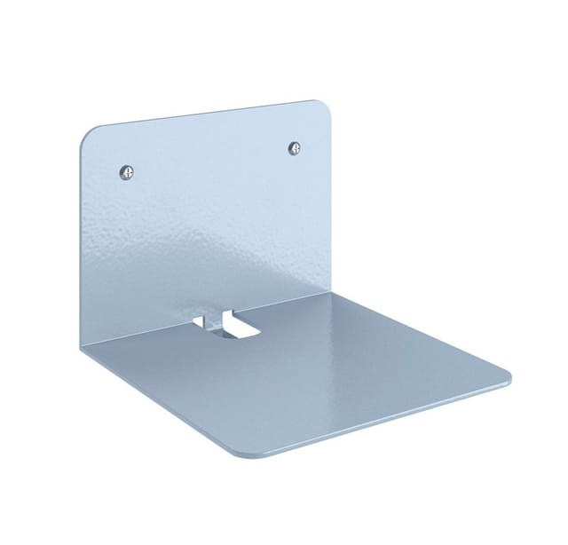 Vicco Bücherregal Ghost, Silber, 12.5 x 9 cm 4er Set, 4-tlg.