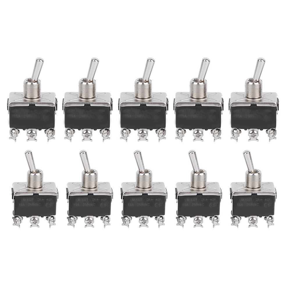 Berm@ 20 Stück Wippschalter Bem-1321 Wippschalter Für Led-beleuchtung 1,8 M 2-positionen Ein/aus 15 A 250 V Ac